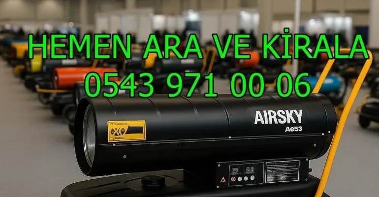Afyonkarahisar Merkez Kiralık Mazotlu Isımak Kiralama