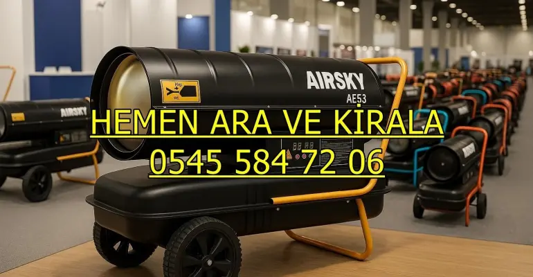 Ankara Etimesgut Kiralık Nem Alma Kurutma Makinesi Kiralama