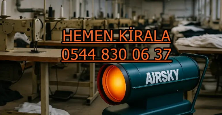 Ankara Güdül Kiralık Mazotlu Isımak Kiralama