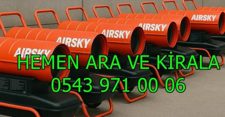 Ankara Haymana Kiralık Elektrikli Isımak Kiralama