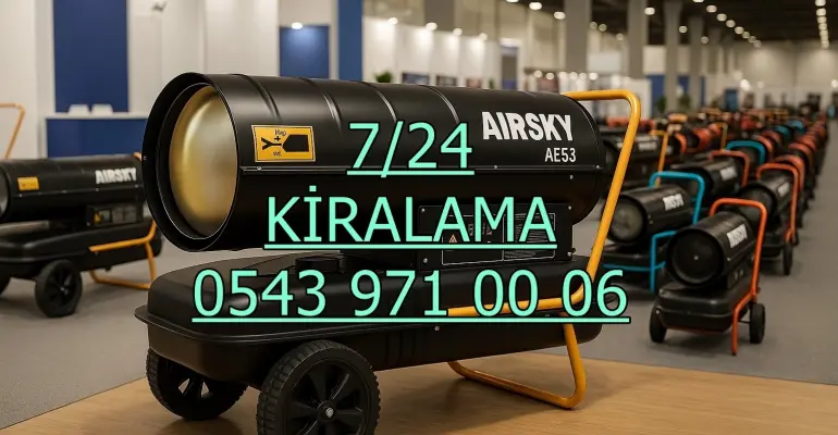 Ankara Kalecik Elektrikli Isımak Isıtıcı Kiralama