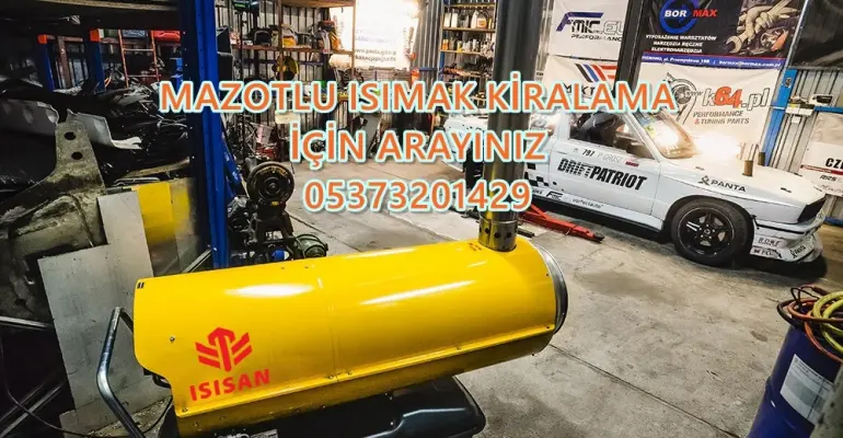 Bolu ve Burdur ve Rize NEM KURUTMA ISITICI KİRALAMA