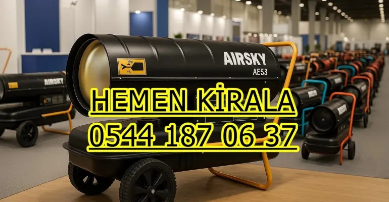 İstanbul Çekmeköy Elektrikli Isımak Isıtıcı Kiralama