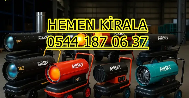 İstanbul Sarıyer Kiralık Nem Alma Kurutma Makinesi Kiralama