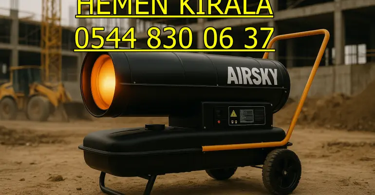 Kiralık inşaat kurutma cihazı