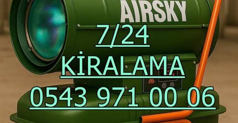 Kiralık şap kurutma cihazı