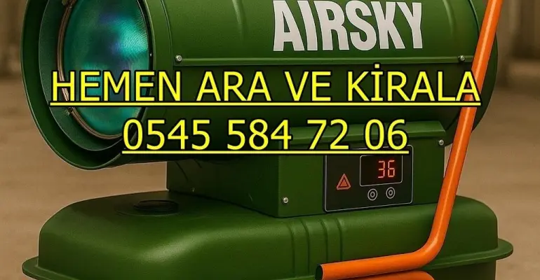 Kiralık zemin kurutma cihazı