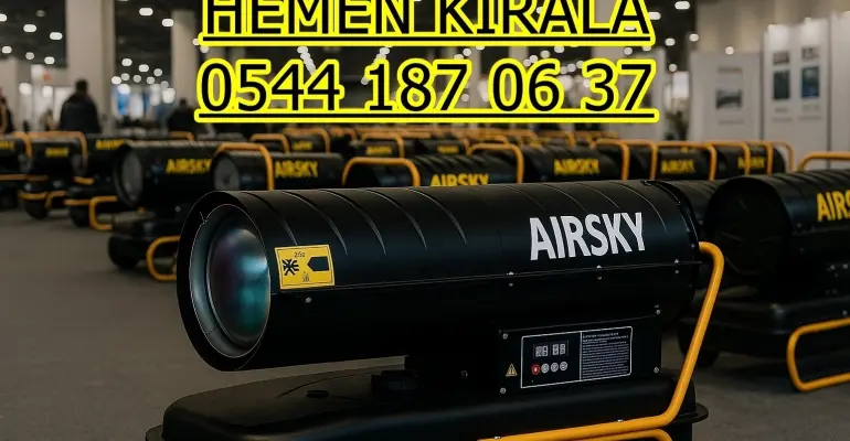 Kırklareli Lüleburgaz Kiralık Şantiye İnşaat Isıtıcısı Kiralama