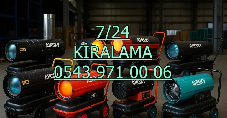 Konya Selçuklu Kiralık Isımak Isıtıcı Kiralama