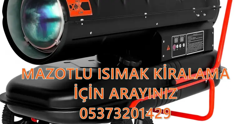Nem Kurutma Isımak Kiralama Firması Büyükçekmece ve Gaziemir ve Sivas
