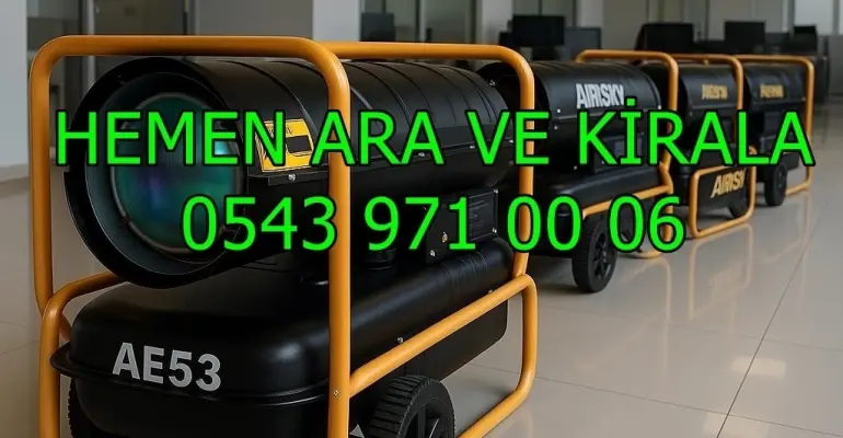 Rize Merkez Kiralık Mazotlu Isımak Kiralama