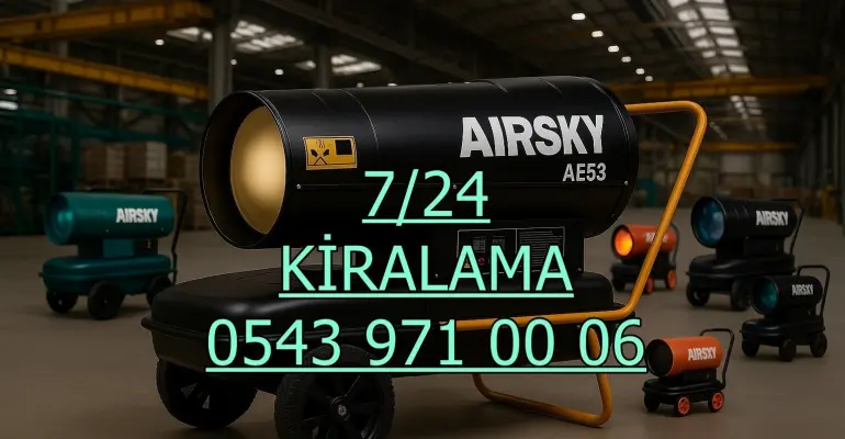 Sakarya ve Gebze MAZOTLU ELEKTRİKLİ ISIMAK ISITICI KİRALAMA