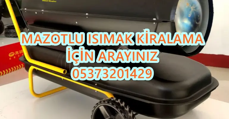 Tekirdağ ve Tokat ve Trabzon NEM KURUTMA ISITICI KİRALAMA