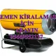 İSTANBUL ve GAZİANTEP ve TRABZON Isımak Kiralama 7/24 Hizmet